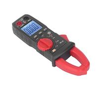 BAFOVY Pinza Amperimétrica, Pinza Amperimétrica Digital ABS Corriente CA 40A a 400A Probador de Voltaje 4V a 600V con Temperatura NCV 32F a 1382F para Electricistas Uso en Laboratorio Doméstico en