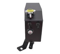BAFOVY Reemplazo del Tanque de Desbordamiento de Refrigerante de Aluminio | Construcción Soldada con de Argón sin Costuras, a Prueba de Fugas bajo Altas Temperaturas y Presión, Ventana de