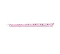 BAFOVY Tabla de Crecimiento para Niños Tabla de Crecimiento de Lona para Niños con Madera de Pino de Nueva Zelanda 200 X 20 Cm Escalas Dobles en Pulgadas y Cm de Medidas Extraíble para Colgar en la