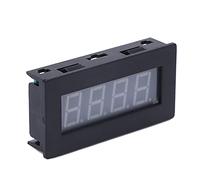 BAFOVY Tacómetro Digital ABS Pantalla LED Medidor de Velocidad RPM 4 Dígitos 5 a 9999 RPM DC 8 a 15 V Probador de Velocidad de Rotación Integrado para Monitoreo de Motores en Equipos Industriales