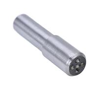 BAFOVY Tocador de Diamante, Tocador de Muela Abrasiva de 5 Puntos con Vástago de Acero Al Carbono y Diamante Soldado Al Vacío a Baja Temperatura, Herramienta de Rectificado de Vástago de 10 Mm para