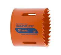 Bahco 3830-16-VIP, Atornillador automático, para metal, para madera, color naranja, acero cobalto, bimetálico