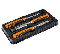 Bahco Juego de formones 424P-S3-EUR 12, 18 y 25 mm