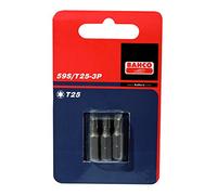 Bahco 59S/T50-3P - Carton De 3 Puntas Stand. 1/4" Torx50 25Mm