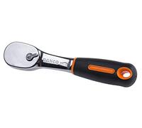 Bahco Llave de carraca reversible 6950 1/4" 72 dientes 5º ángulo de acción