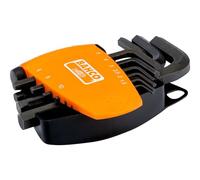 Bahco BE-9578 - Juego Destornillador Hex Negr 9 Pzs