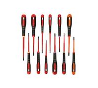 Bahco BE-9878SL ERGO™ Slim VDE Set De Destornillador Aislado, 12 Piezas