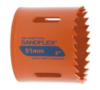 Bahco corona bimetal sandflex 70 caja 3830-70-vip x4 unidades