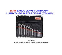 BAHCO Juego de 14 llaves combinadas 6-32 mm