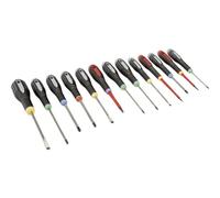 BAHCO Juego de destornilladores ranurados/Phillips/Pozidriv/TORX® ERGO™
