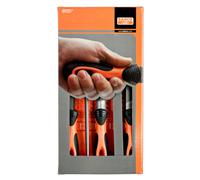 Bahco lima jgo 5 limas mec 08' basta c/mng 1-478-08-1-2 x5 unidades