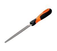 Bahco Lima Plana De Corte Seco Con Mango Ergonomico 200Mm (8Pulgadas)