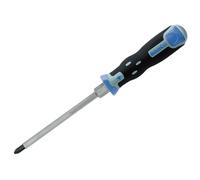 Bahco Tekno+ Through Mango Screwdriver Pozi Punta PZ2 X 125mm BAH040002