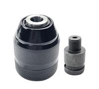 Bahwphry Adaptador de portabrocas de metal de rosca 3/8-24UNF de 0,8 mm a 10 mm, adecuado para taladro de mano, martillo eléctrico, fácil de instalar, fácil de usar