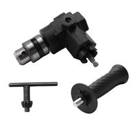 Bahwphry Mango de 90 grados en ángulo recto con extensión de portabrocas adaptador de taladro accesorios para herramientas eléctricas