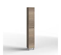 Baikal Conjunto de Mueble de Baño suspendido a la Pared con Fondo Reducido, Melamina 16. Mueble MONTADO Moderno 180 Nebraska