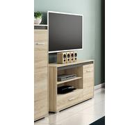 Bajo De Televisión "Avo" 120Cm Sonoma Roble Blanco Antracita