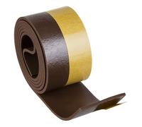 bajo puerta adhesivo en pvc expandido 38mm x 100cm marron