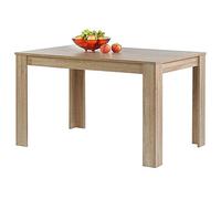 Bakaji - Mesa de Comedor de Cocina, Forma Rectangular, diseño Moderno, de Madera MDF con Acabado de melamina - Dimensiones: 120 x 80 x 74 cm - Decoración del hogar