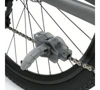 BAKAMITAYI Herramienta de limpieza de cadena de bicicleta, cepillo giratorio de 360°, limpiador de cadena de bicicleta, kit de limpieza portátil de mantenimiento de ciclismo para bicicletas de montaña