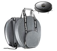 BAKUUM Bolsa Transporte Protectora para Robot Aspirador. Material Alta Protección, Mochila Funda de Viaje con Asas y Compartimento para Accesorios. Maleta transportadora con diseño específico.
