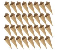 Balacoo 120 Conos de Papel para Boda Pétalos Secos y Flores, Material Resistente, Tamaño Adecuado para Mini Bouquet en Fiestas y Bodas