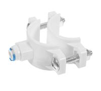 Balacoo Abrazadera de Sillín de Drenaje Pom Blanco para Filtro de Agua con Conexión Rápida de 1/4 Pulgada, Resistencia al Envejecimiento y Diseño a Prueba de Fugas para Estilo Aleatorio
