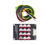 Balanceador Activos para Pack para batería 60-300Ah Balanceador(for 4 S 5A) | Corriente 0-5.5A ajustable, compatible para 4s-16S, para ideal para lifepo4 y ternario, extiende vida para útil batería