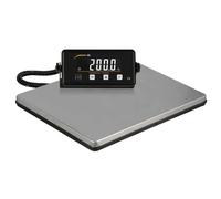 Balanza con contador con pantalla externa / Rango hasta 200 kg / Pantalla LCD / Gran plataforma plana de pesaje de 350 x 390 x 40 mm / Alimentación por red y batería / PCE Instruments