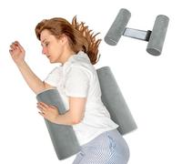 BALAPET Almohada de posición Corporal para Dormir de Lado, Entrenador de Apoyo de Espuma viscoelástica para Dormir de Lado, Almohada cilíndrica Enrollable para una Mejor respiración del sueño