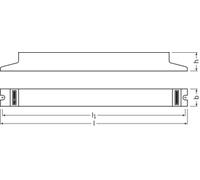 Osram Balasto electrónico Quicktronic Intelligent QTI 2x14/24/21/39 LL/KLL non-DIM 220-240GII