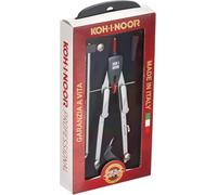 Koh-I-Noor Hardtmuth Compás PRAXTON 202-TD con adaptador, bigotera y alargadera