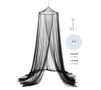 Baldaquín de cama Tul suave protector cómodo | Cortinas de dosel para dormitorio y cama alta para mujer casa techo apartamento dormitorio hotel camping