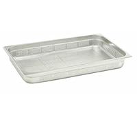 Baldassare Agnelli COIXGPP11065 Barreño Perforado Gastronorm 1/1, Acero Inoxidable, Plateado, 53 x 32.5 x 6.5 cm