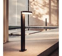 Baliza Exterior LED 50cm 10W Aluminio Mirto Negro