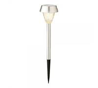 Baliza inox luz calida 24 x 8 cm, 4 unidades EL PRECIO INCLUYE 3 UNIDADES