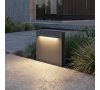 Baliza LED Lucande Joril, antracita, CCT, 23 cm, IP65