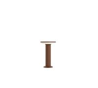 Baliza LED Mac Floor Corten 4000K - 12W IP65 de 30 cm de altura para exterior en aluminio - Downlight - Beneito & Faure