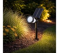 Baliza LED Solar 2700ºK Panel: 5,5V/1,1W Batería: 3,7V/1200MaH [WR-SW6069-WW] | Greenice