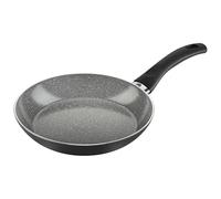 Ballarini Bologna - Sartén (24 cm, aluminio, antiadherente, cerámica, resistente a los arañazos, apta para inducción), color negro y gris