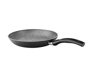 Ballarini Sartén con revestimiento antiadherente, Apto para la inducción, Con control de temperatura, 20 cm, Aluminio, Bologna Granitium