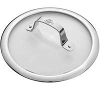 Ballarini Tapa de cristal Salina de 24 cm. Bloqueo de humedad y sabor. Mango ergonómico. Cristal transparente con ribete de acero inoxidable 18/10 de alta calidad. Apto para todas las series de