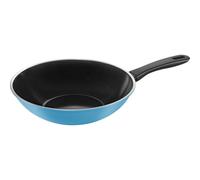 Ballarini wok 28 cm - azul - aluminio - redondo