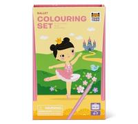 Ballerina Set for Girls. Ballet Colouring Book Activity Set for Girls. Great travel activity packs for kids / Activity Book. Great Gifts for Girls 6 years old by Tiger Tribe