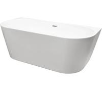 Balneo Viva bañera de pared 160x75 cm oval blanco J0101010102-2