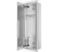 Balneo Wall-Box Brush compartimento para escobilla de baño acero B0401060105-02
