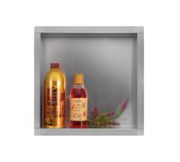 Balneo Wall-Box No Rim Inox estante empotrado 30 cm acero OB-IN1-NR