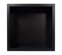 Balneo Wall-Box One Black estante empotrado 30 cm negro OB-BL2