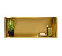 Balneo Wall-Box One Gold estante empotrado 90 cm oro OB-BR6