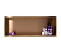 Balneo Wall-Box One Nicho de Ducha de Pared de Cobre 90x30x10cm